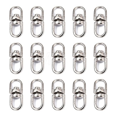 Alloy Double Eye Swivel Clasps LS-X-PALLOY-E385-14P-1