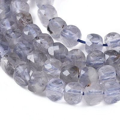 Natural Iolite/Cordierite/Dichroite Beads Strands G-L537-027-1