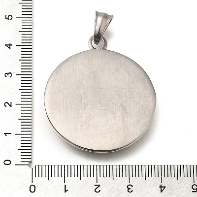 304 Stainless Steel Pendants STAS-K294-03AS-1