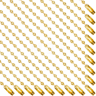 100Pcs Steel Ball Chains for Price Tag Chains FIND-SP0002-58G-1