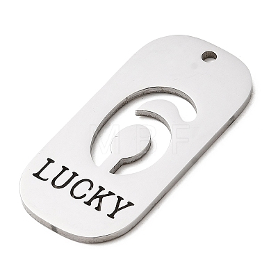304 Stainless Steel Pendants STAS-D200-02G-P-1