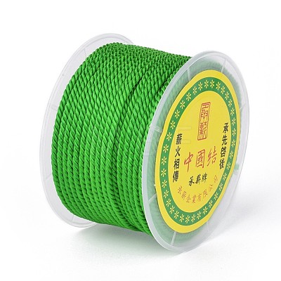 Polyester Milan Cord for DIY Jewelry Craft Making OCOR-F011-D12-1