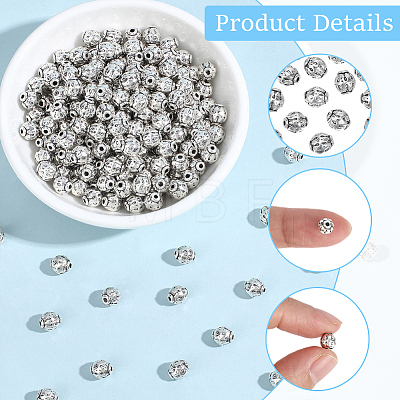 240Pcs Tibetan Style Alloy Beads FIND-PA0001-45-1