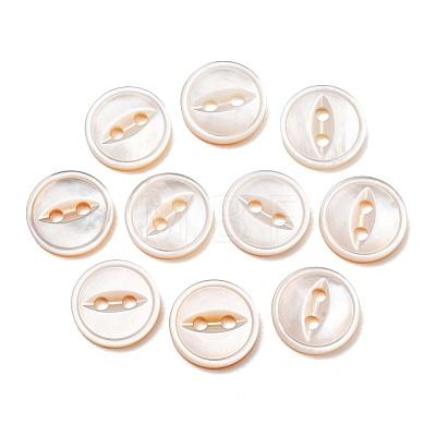 Cat Eye Style Natural Shell Buttons SH-CBAA69B-01D-1