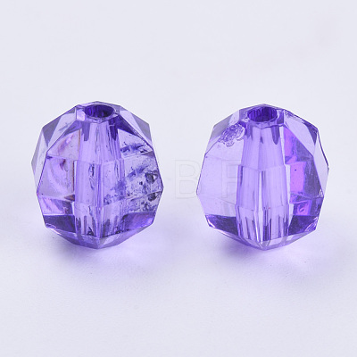 Transparent Acrylic Beads TACR-Q256-8mm-V50-1