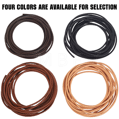 5M Round Braided Cowhide Letter Cord WL-GF0001-34B-02-1