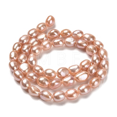 Natural Cultured Freshwater Pearl Beads Strands PEAR-E016-069-1