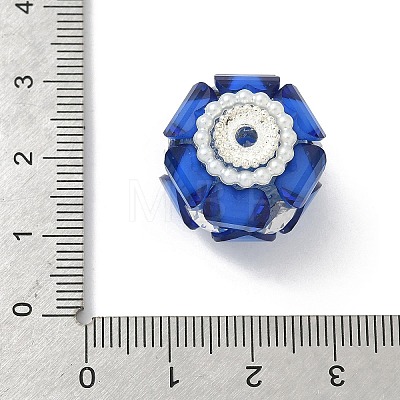 Transparent Acrylic Beads CLAY-NH0003-04S-02-1