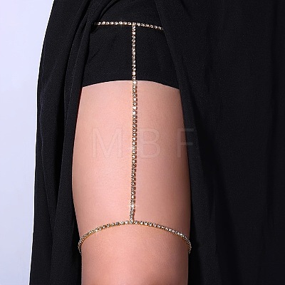 Alloy Rhinestone Leg Chains WG50773-01-1