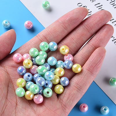 Opaque Acrylic Beads MACR-S370-D8mm-M1-1