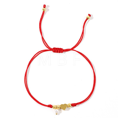 Imitation Pearl Charm Bracelets SI5748-2-1