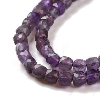 Natural Amethyst Beads Strands G-L581C-002-A-1
