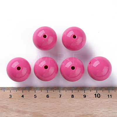 Opaque Acrylic Beads X-MACR-S370-C20mm-A13-1