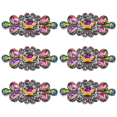 6Pcs Glass Rhinestone DIY-WR0001-11A-1