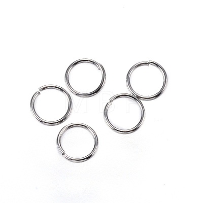 Tarnish Resistant 304 Stainless Steel Open Jump Rings LS-A-STAS-D448-095P-5mm-1