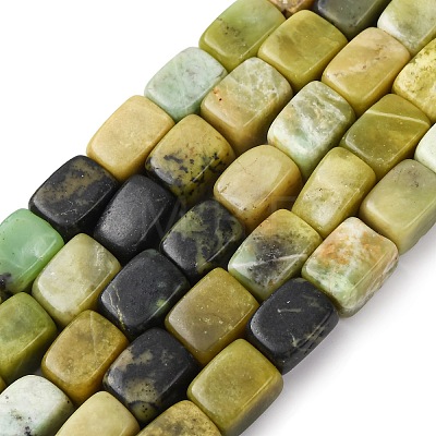 Natural Serpentine Beads Strands G-D098-D06-1