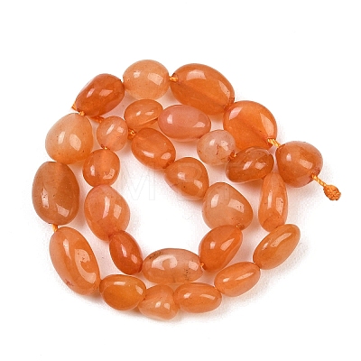 Natural Aventurine Beads Strands G-K395-B05-01-1