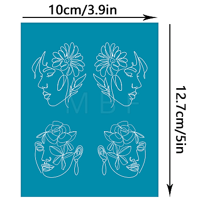 Silk Screen Printing Stencil DIY-WH0341-066-1
