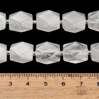 Natural Quartz Crystal Beads Strands G-Q608-11O-1