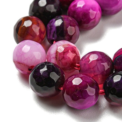 Natural Agate Beads Strands G-C082-A01-17-1