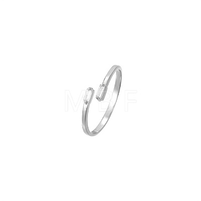 Stainless Steel Cuff Ring MM8912-8-1