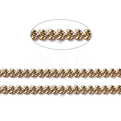 Ion Plating(IP) 304 Stainless Steel Cobs Chains CHS-H019-01G-1