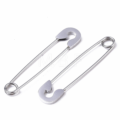 Tarnish Resistant 201 Stainless Steel Safety Pins Earrings X-STAS-S079-197P-1