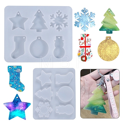 Christmas Silicone Pendants Molds LS-DIY-Z005-11-1