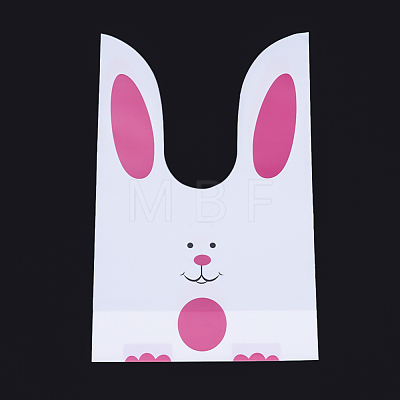 Bunny Plastic Candy Bags ABAG-Q051C-01-1