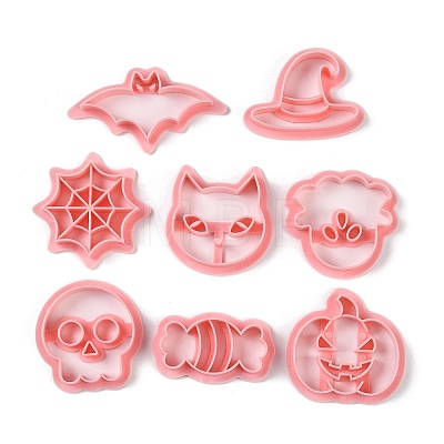 Halloween Plastic Cookie Candy Food Cutters Molds DIY-K080-09-1