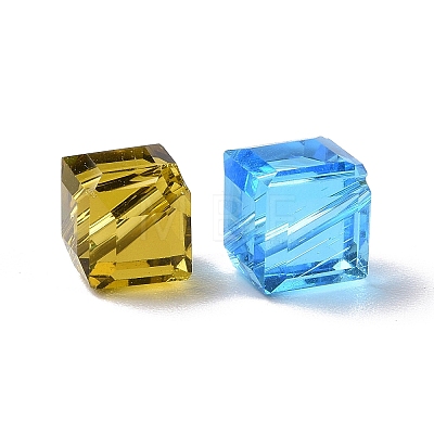 Imitation Austrian Crystal Beads SWAR-F069-6x6mm-M-1