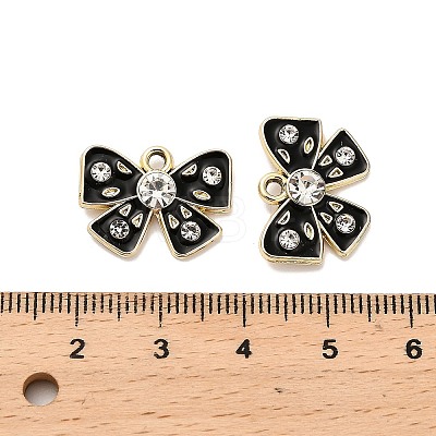 Alloy Rhinestone Pendants FIND-I043-06G-1