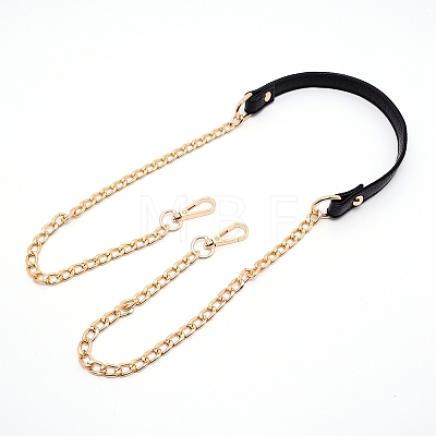 PU Leather & Iron Bag Strap FIND-WH0060-31C-1