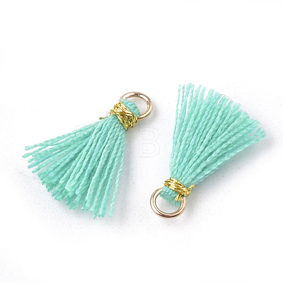 Polycotton(Polyester Cotton) Tassel Pendant Decorations FIND-S281-12-1