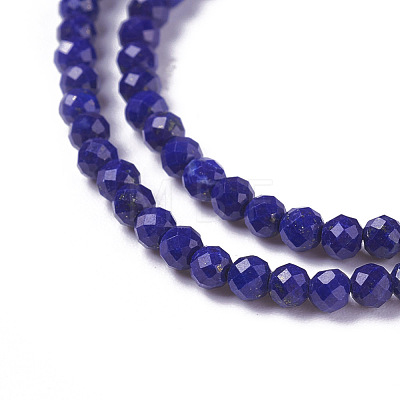 Natural Lapis Lazuli Beads Strands G-F596-49-1
