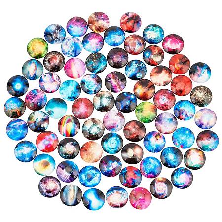 Glass Cabochons GGLA-R040-25mm-02-1