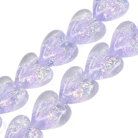 Handmade Foil Glass Beads DICH-C001-01D-1