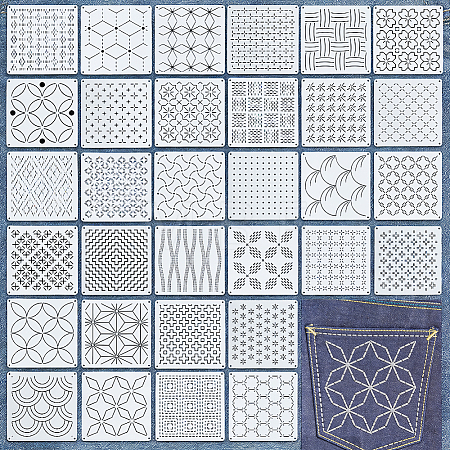 PET Embroidery Template DIY-WH0591-605-1