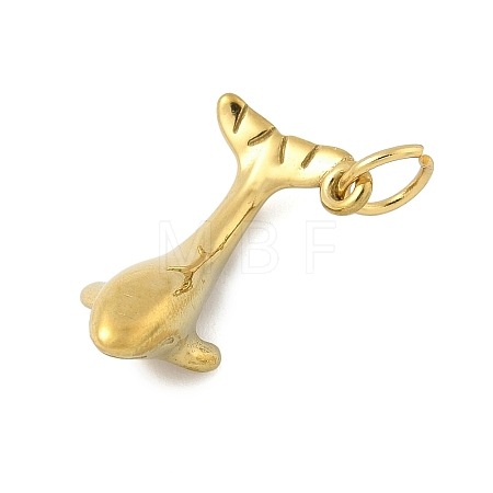 304 Stainless Steel Pendants STAS-P391-01F-G-1