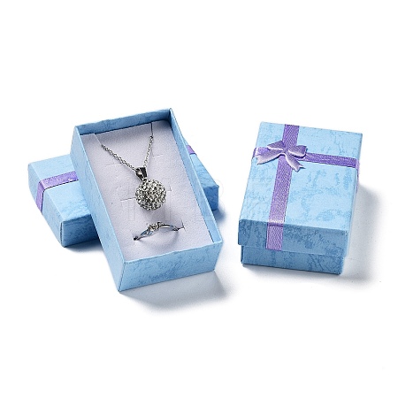 Cardboard Paper Necklace Boxes CON-G021-01A-04-1