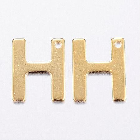 304 Stainless Steel Charms STAS-P141-H-1
