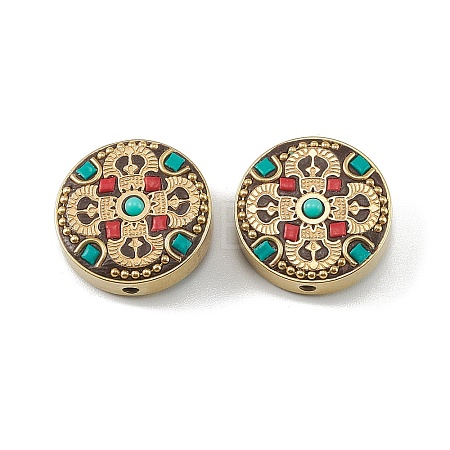 Handmade Polymer Clay Indonesia Beads PY-CBAAA14-07C-06-1