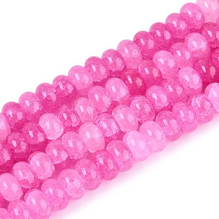 Glass Beads Strands GLAA-N059-5x8mm-25-1