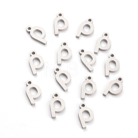 Non-Tarnish 304 Stainless Steel Pendants STAS-F267-10R-P-1