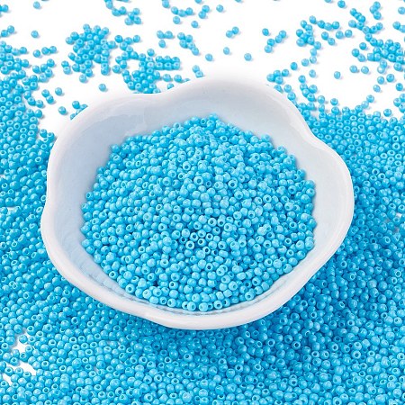 12/0 Grade A Round Glass Seed Beads SEED-Q009-FJX08-1