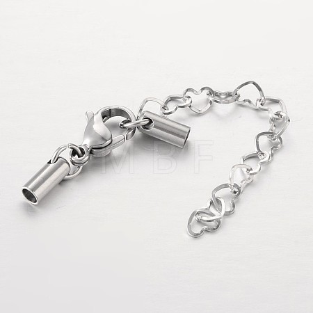 Tarnish Resistant 304 Stainless Steel Chain Extender FIND-JF00070-01-1