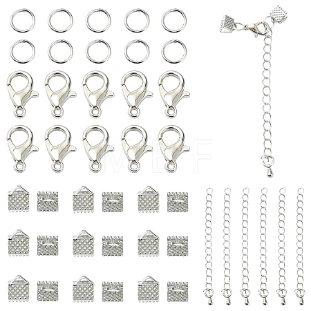 50 Pieces DIY Ribbon Ends Making Kits DIY-YW0001-99C-P-1