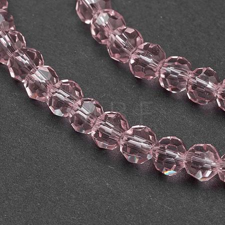 Glass Beads Strands EGLA-J042-4mm-19-1