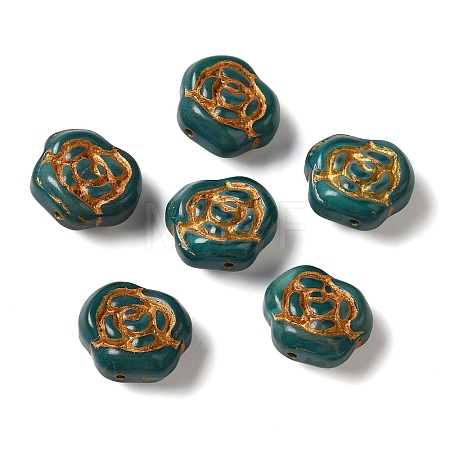 Opaque Lampwork Beads LAMP-P065-02B-21-1
