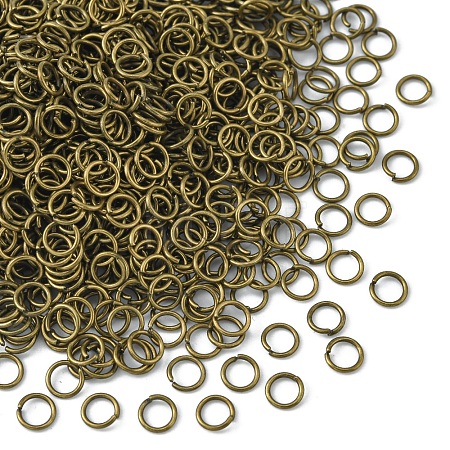 Iron Open Jump Rings IFIN-YW0001-41AB-1